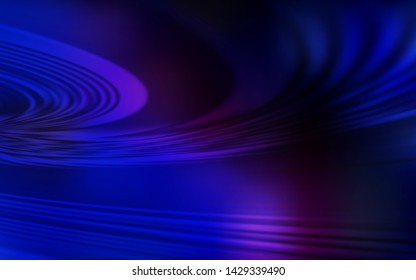 Dark Pink, Blue vector background with bent lines. A completely new colorful illustration in simple style. Abstract style for your business design.