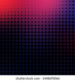 Dark Pink, Blue vector background with circles. Modern abstract illustration with colorful circle shapes. Design for posters, banners.