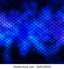 Dark Pink, Blue vector background in polygonal style. Modern design with rectangles in abstract style. Design for your business promotion.