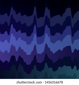Dark Pink, Blue vector background with bent lines. Bright sample with colorful bent lines, shapes. Template for cellphones.