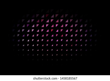 Dark Pink, Blue vector background with bubbles. Abstract illustration with colored bubbles in nature style. Pattern for beautiful websites.