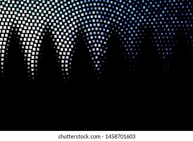 Dark Pink, Blue vector background with rectangles. Abstract gradient illustration with rectangles. Pattern for busines ad, booklets, leaflets