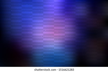 Dark Pink, Blue vector background with straight lines. Modern geometrical abstract illustration with Lines. Pattern for ads, posters, banners.