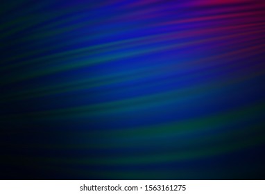 Dark Pink, Blue vector background with stright stripes. Shining colored illustration with sharp stripes. Pattern for ads, posters, banners.