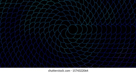 Dark Pink, Blue vector background with spots. Illustration with set of shining colorful abstract spheres. Pattern for wallpapers, curtains.