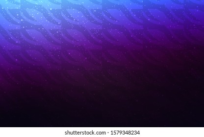 Dark Pink, Blue vector background with straight lines. Blurred decorative design in simple style with lines. Template for your beautiful backgrounds.