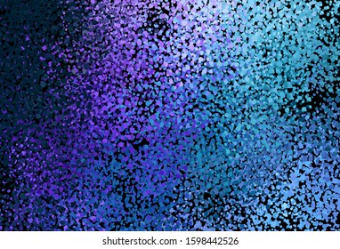 Dark Pink, Blue vector background with abstract shapes. Illustration with colorful gradient shapes in abstract style. Simple design for your web site.
