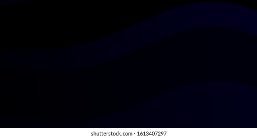 Dark Pink, Blue vector background with bent lines. Bright sample with colorful bent lines, shapes. Design for your business promotion.