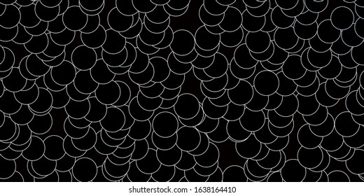 Dark Pink, Blue vector background with bubbles. Abstract colorful disks on simple gradient background. New template for a brand book.