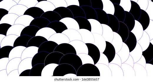 Dark Pink, Blue vector background with bubbles. Modern abstract illustration with colorful circle shapes. Pattern for business ads.