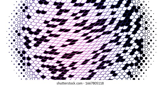 Dark Pink, Blue vector background with circles. Abstract illustration with colorful spots in nature style. Design for posters, banners.
