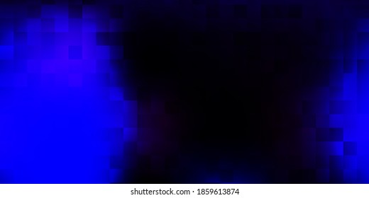 Dark pink, blue vector background with random forms. Modern abstract illustration with gradient random forms. Smart design for your business.