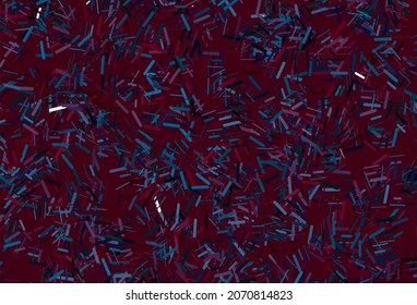 Dark pink, blue vector background with straight lines. Glitter abstract illustration with colored sticks. Best design for your ad, poster, banner.