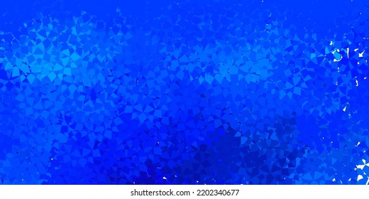 Dark pink, blue vector background with polygonal forms. Outstanding abstract illustration with range of colorful triangles. An easy addition to your commertials.