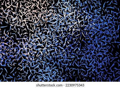 Dark Pink, Blue vector background with stright stripes. Glitter abstract illustration with colorful sticks. Pattern for your busines websites.