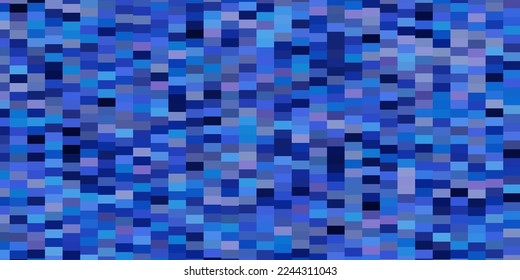 Pink oscuro, fondo vectorial azul en estilo poligonal. Ilustración de gradiente abstracto con rectángulos. Patrón para anuncios, anuncios.