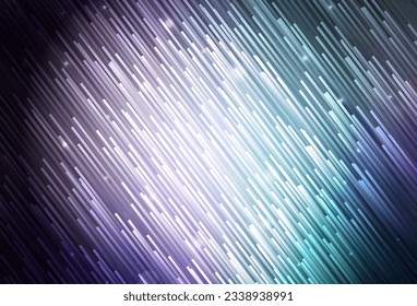 Dark Pink, Blue vector background with straight lines. Shining colored illustration with sharp stripes. Smart design for your business advert.