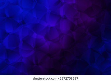 Pink oscuro, fondo vectorial azul con formas abstractas. Ilustración con formas gradientes coloridas en estilo abstracto. Fondo para un teléfono móvil.