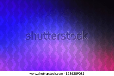 Dark Pink, Blue vector background with straight lines. Modern geometrical abstract illustration with Lines. Smart design for your business advert.