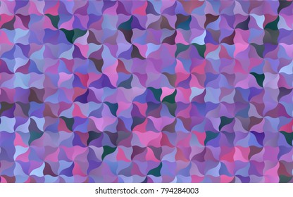 Dark Pink, Blue vector bandy pattern. Modern geometrical abstract illustration with gradient bandy lines. Brand-new design for your business.