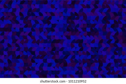 Dark Pink, Blue vector banner set of circles, spheres. 