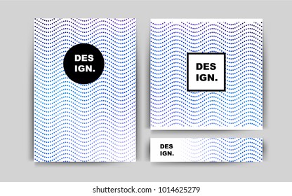 Dark Pink, Blue vector banner for websites. Beautiful colored sample in A4 size. Beautiful design for cover of notepads.
