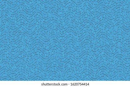 Dark Pink, Blue vector banner with circles, spheres. Abstract spots. Background of Art bubbles in halftone style with colored gradient.