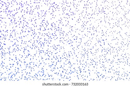 Dark Pink, Blue vector banner with circles, spheres. Abstract spots. Background of Art bubbles in halftone style with colored gradient.