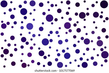 Dark Pink, Blue vector banners set of circles, spheres. Abstract spots. Art Background of bubbles in halftone style with colored gradient.
