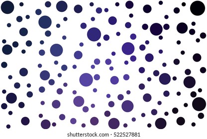 Dark Pink Blue Vector banners set of circles, spheres. Abstract Circles. Art Vector Background.
