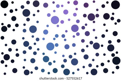 Dark Pink Blue Vector banners set of circles, spheres. Abstract Circles. Art Vector Background.