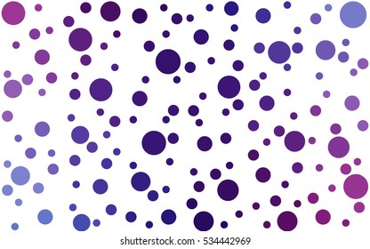 Dark Pink Blue Vector banners set of circles, spheres. Abstract Circles. Art Vector Background.