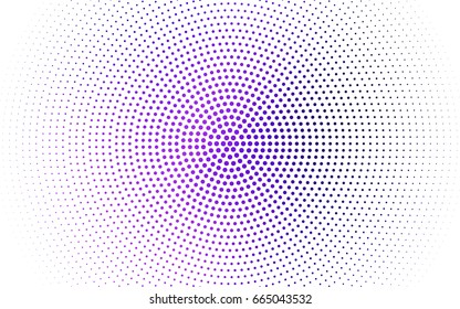 Dark Pink, Blue vector banners set of circles, spheres. Abstract spots. Art Background of bubbles in halftone style with colored gradient.