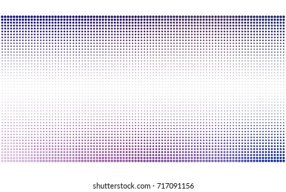 Dark Pink, Blue vector banners set of circles, spheres. Abstract spots. Art Background of bubbles in halftone style with colored gradient.