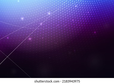 Dark Pink, Blue vector Beautiful colored illustration with blurred circles in nature style. Abstract illustration with colored bubbles in nature style. Simple design for your web site.