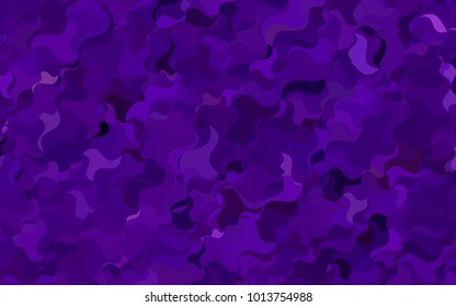Dark Pink, Blue vector bent template. A vague circumflex abstract illustration with gradient. A completely new design for your business.