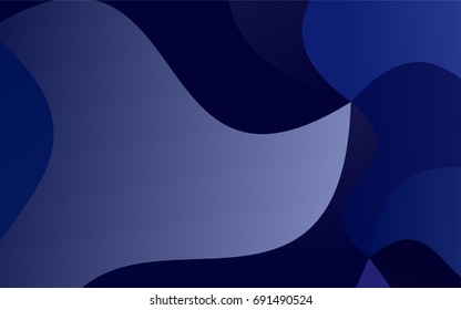 Dark Pink, Blue vector bent template. Geometric illustration in Origami style with gradient.  The best blurred design for your business.