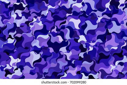 Dark Pink, Blue vector bent background. Colorful illustration in abstract cranked style with gradient. The pattern of blurred lines for your business design.