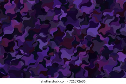 Dark Pink, Blue vector bent template. Brand-new colored illustration in blurry style with gradient. The polygonal design can be used for your web site.