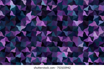 Dark Pink, Blue vector bent background. An elegant bright illustration with gradient. The completely new template can be used for your brand book.