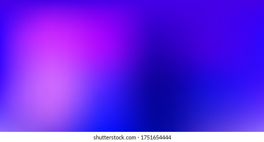 Dark Pink, Blue vector blur background. Shining colorful blur illustration in abstract style. Sample for your designs.