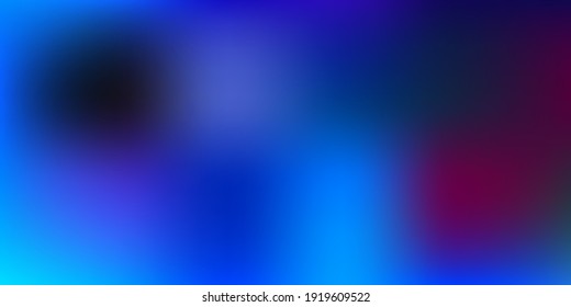 Pink oscuro, textura azul de desenfoque vectorial. Ilustración de gradiente abstracto borrosa con un estilo sencillo. La mejor opción para tu diseño.