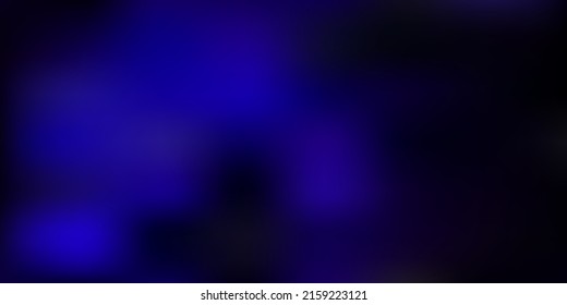 Diseño oscuro rosa, azul vectorial blur. Ilustración colorida con gradiente en estilo de medio tono. Antecedentes para diseñadores web.