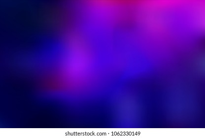 Dark Pink, Blue vector blurred bright template. Shining colored illustration in a brand-new style. The best blurred design for your business.