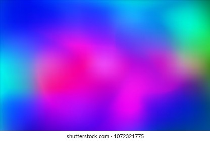 Dark Pink, Blue vector blurred and colored pattern. Creative illustration in halftone style with gradient. The template can be used as a background of a cell phone.