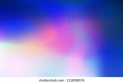 Dark Pink, Blue vector blurred background. Colorful illustration in abstract style with gradient. The elegant pattern can be used as part of a brand book.
