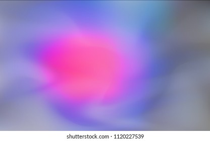 Dark Pink, Blue vector blurred pattern. Colorful illustration in abstract style with gradient. A completely new template for your business design.