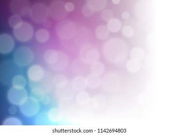 Dark Pink, Blue vector blurred and colored bokeh template. A completely new color illustration in a bokeh style. A completely new design for your business.