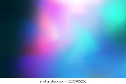 Dark Pink, Blue vector blurred and colored background. A vague abstract illustration with gradient. A completely new design for your business.