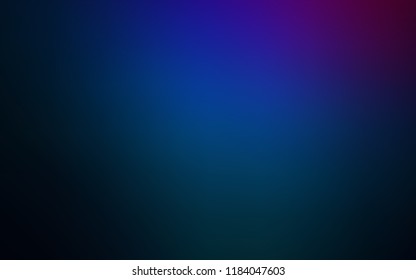 Dark Pink, Blue vector blurred shine abstract cover. A completely new color illustration in a vague style. The blurred design can be used for your web site.